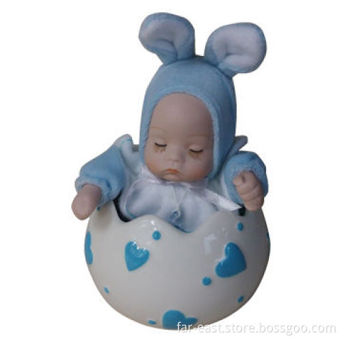 Cute music doll/ceramic head, hands and foots/high quality/mechanic music movement insideNew